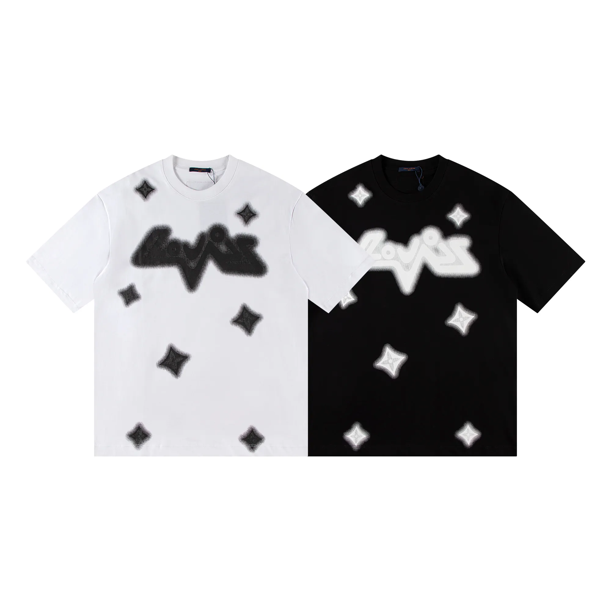 🅿️146 Style: 2026 new LOUIS VUITTON short-sleeved T-shirt Material: High version 300g double yarn combed cotton Size: S～XL Color: White Style number: H1050